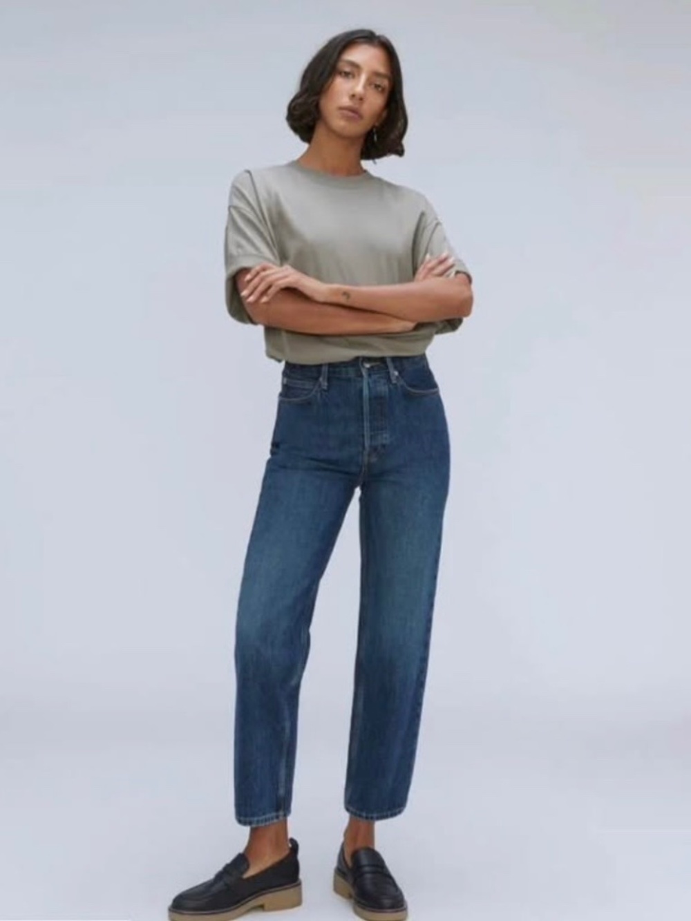 Everlane Ridged Way High Jean Size 25